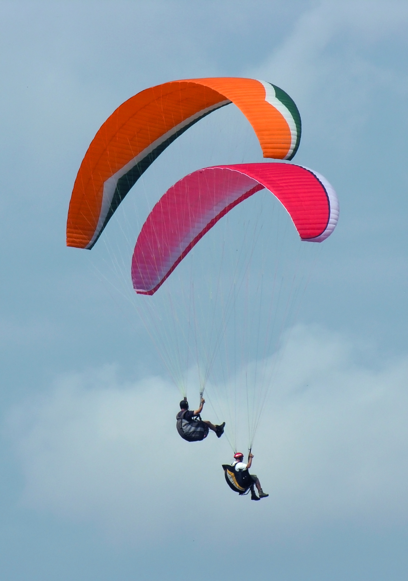 Adrenalinski tandem paragliding soča požene kri po žilah